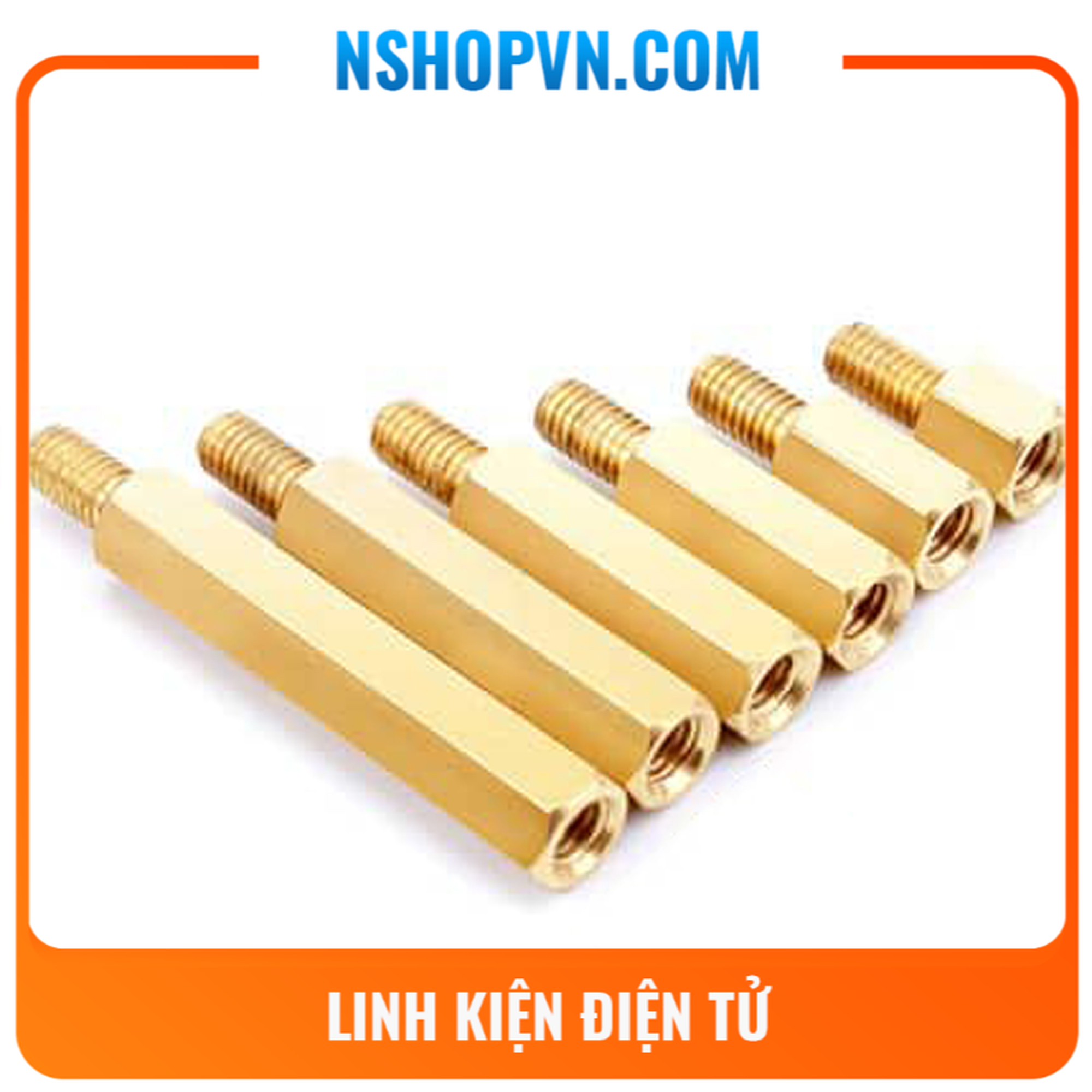 5 Trụ đồng đực cái 18mm