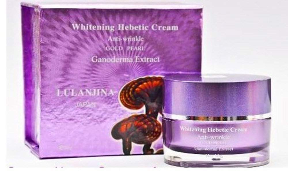 Kem dưỡng trắng da mặt linh chi lulajina