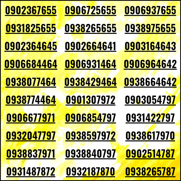 [HCM]Sim mobifone đầu 09 số đẹp phong thủy