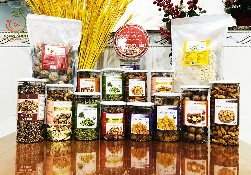 Hạt Mắc Ca Xuân An - Hạt Mắc Ca Cao Cấp Loại 1 -Mắc Ca Hũ 500Gr