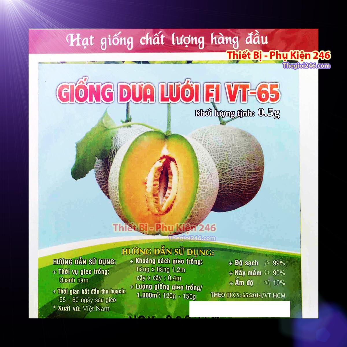 Hạt giống dưa lưới F1 VT-65