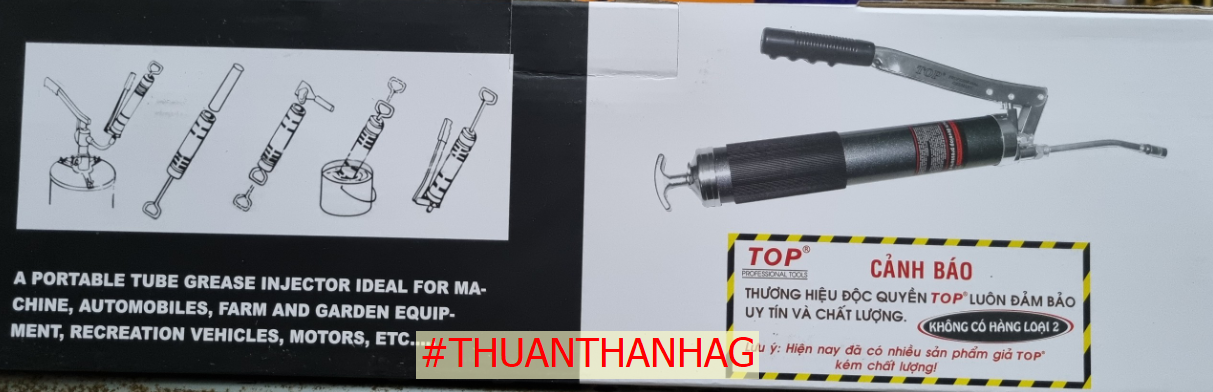 [Ảnh thật] [Chính hãng]Bơm mỡ TOP 600cc 2 Ti- LU-BM600