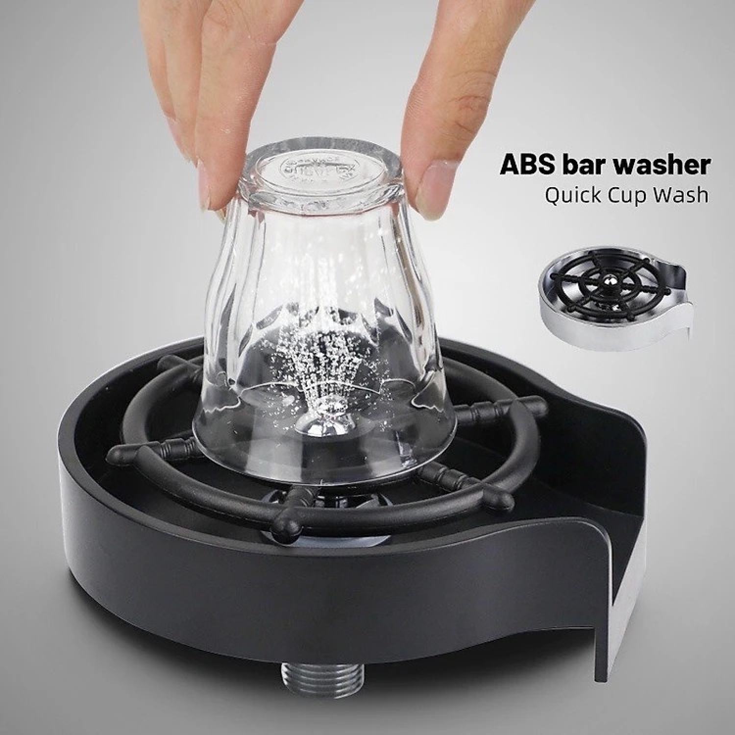 Máy rửa ly cốc gắn chậu rửa chén bát