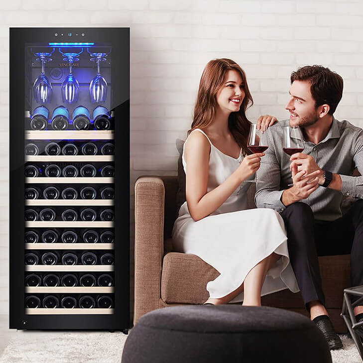 Tủ bảo quản vang 80 chai Vinocave SC-200A
