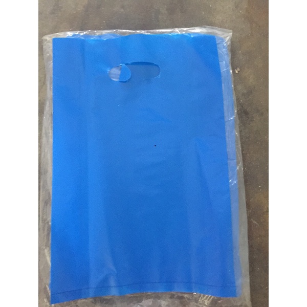 [1kg ] Túi nilon xách HD đục lỗ quả thận.