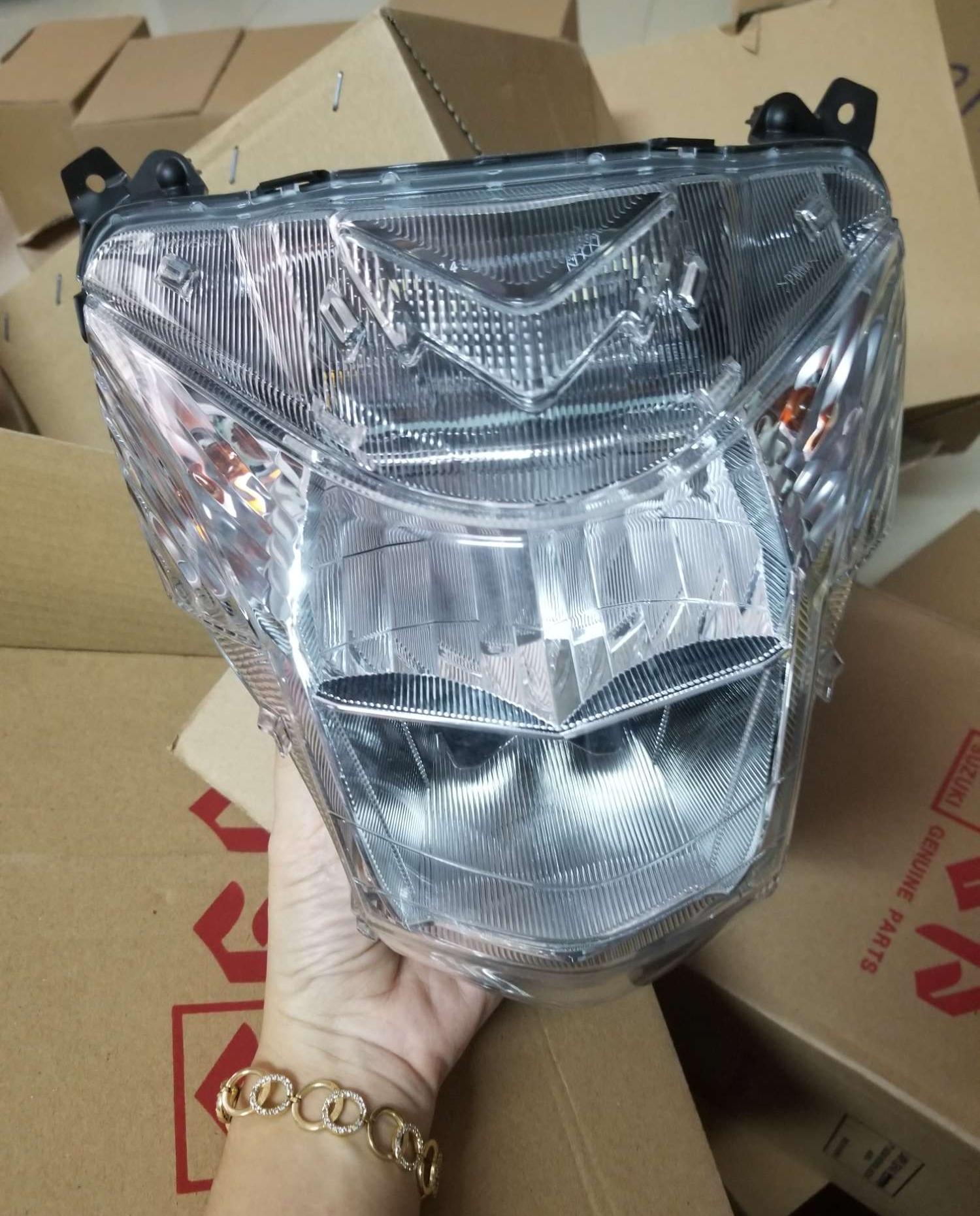 Chóa đèn trước gắn xe satria fi chính hãng