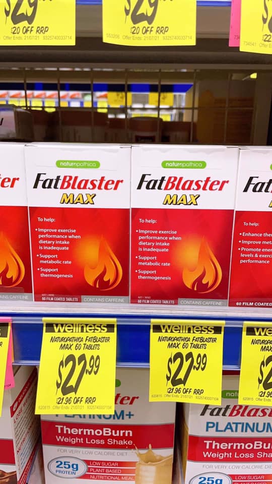 giảm cân Fatblaster Max Hộp 60 viên