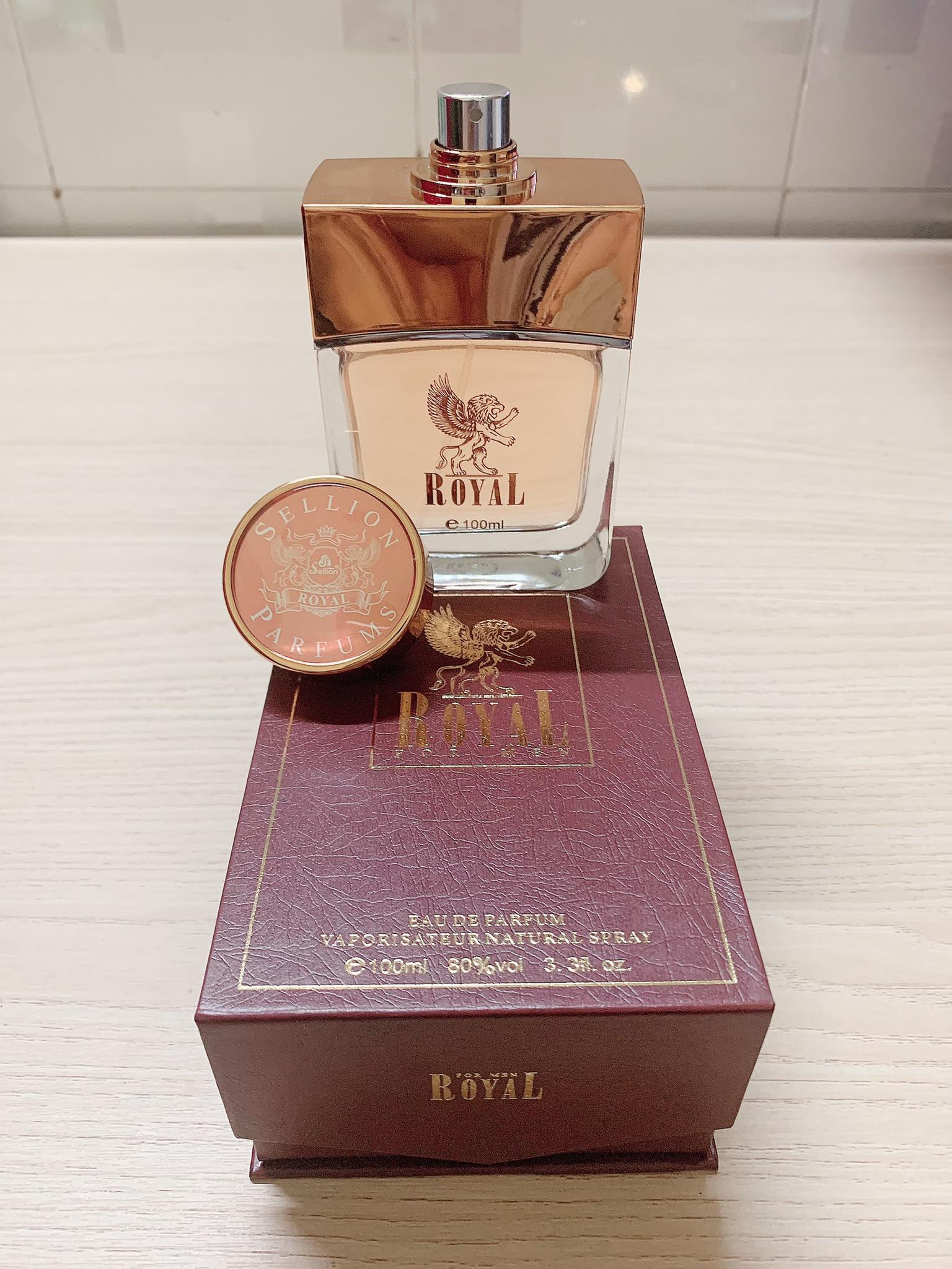 [HCM]nước hoa nam sử tử vàng Royal for men