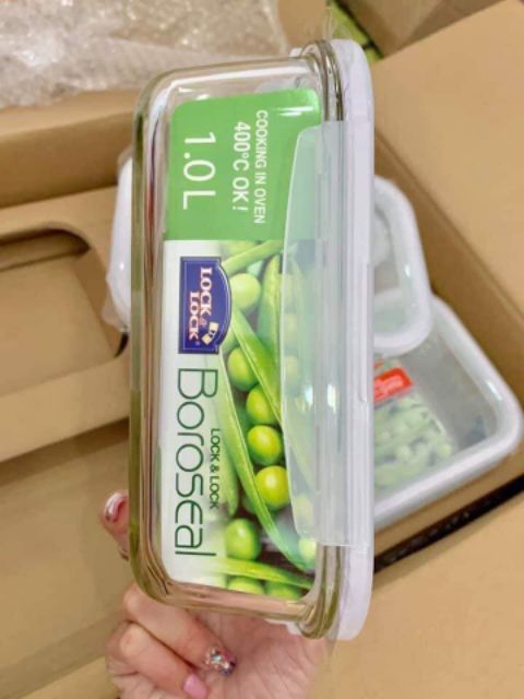 Bộ 2 hộp lock&lock 1000ml, Hàng chính hãng