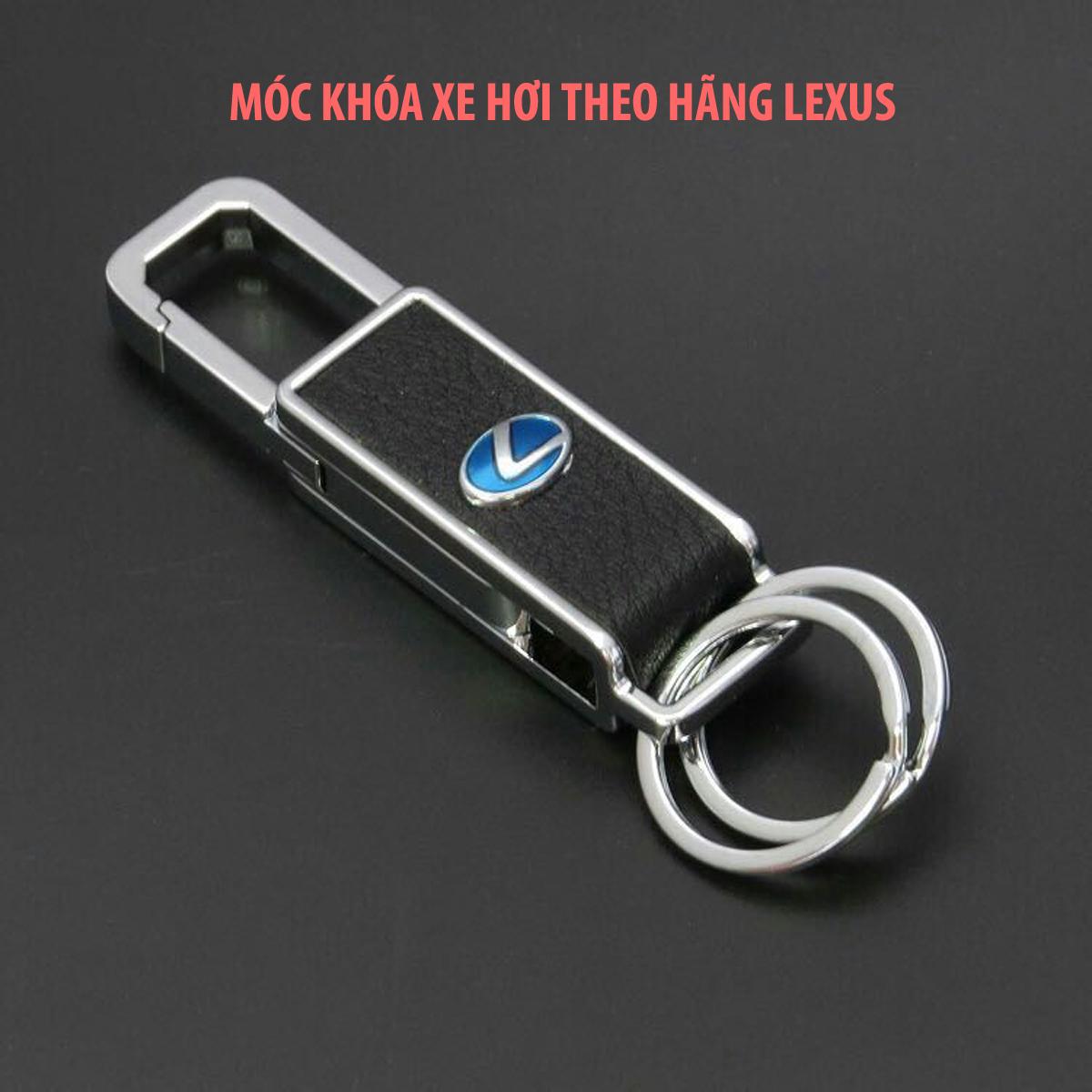 Móc chìa khóa oto Logo 3D Lexus