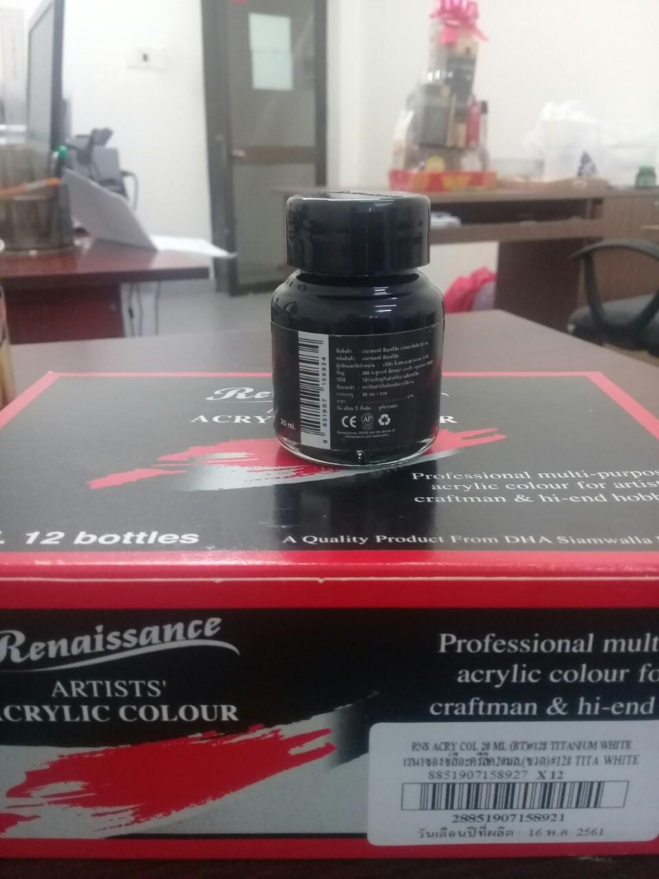 Lọ màu Acrylic 20ml Renaissance (Thái Lan)