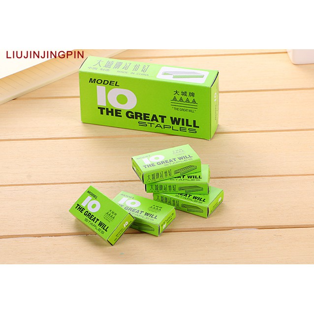 Combo 5 hộp ghim dập số 10