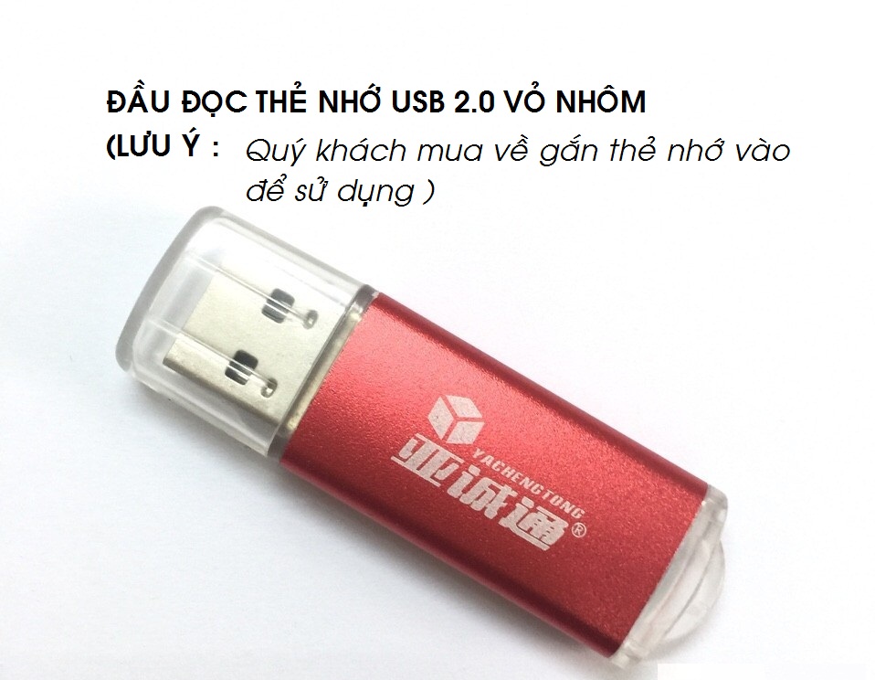 [HCM]thiết bị đọc thẻ nhớ cổng usb vỏ nhôm