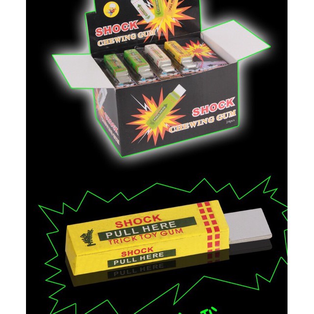 Troll kẹo cao su điện giật  Ifull box