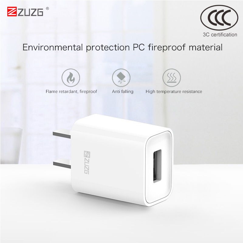 Củ sạc nhanh iphone samsung  ZUZG 10w 5v-2a UC02
