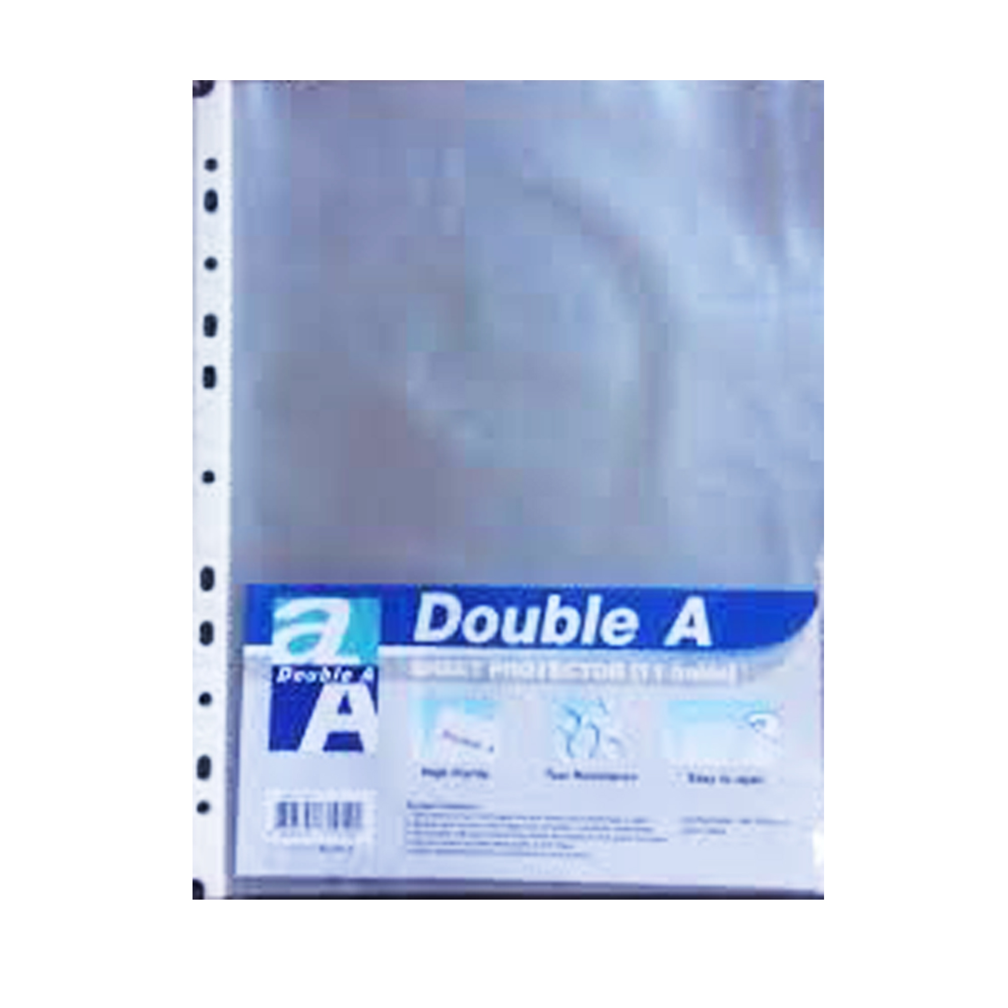 Bìa lỗ Double A ( 1 xấp 100 tờ)