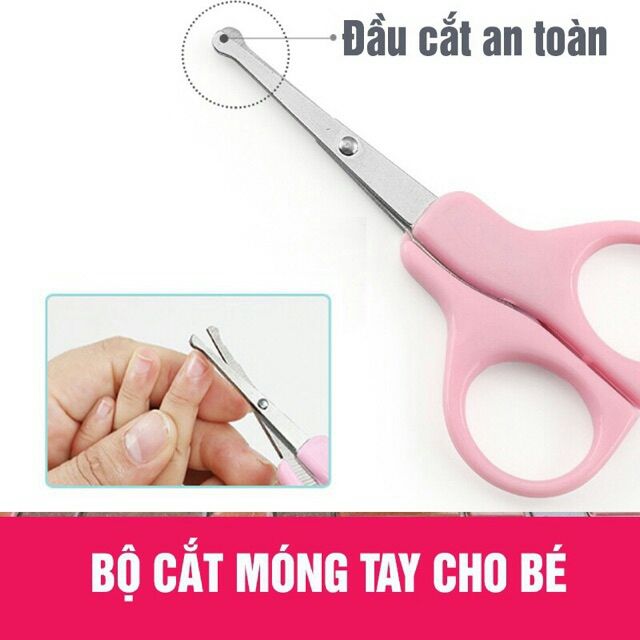 Bộ dụng cụ cắt móng tay cho bé 5 chi tiết
