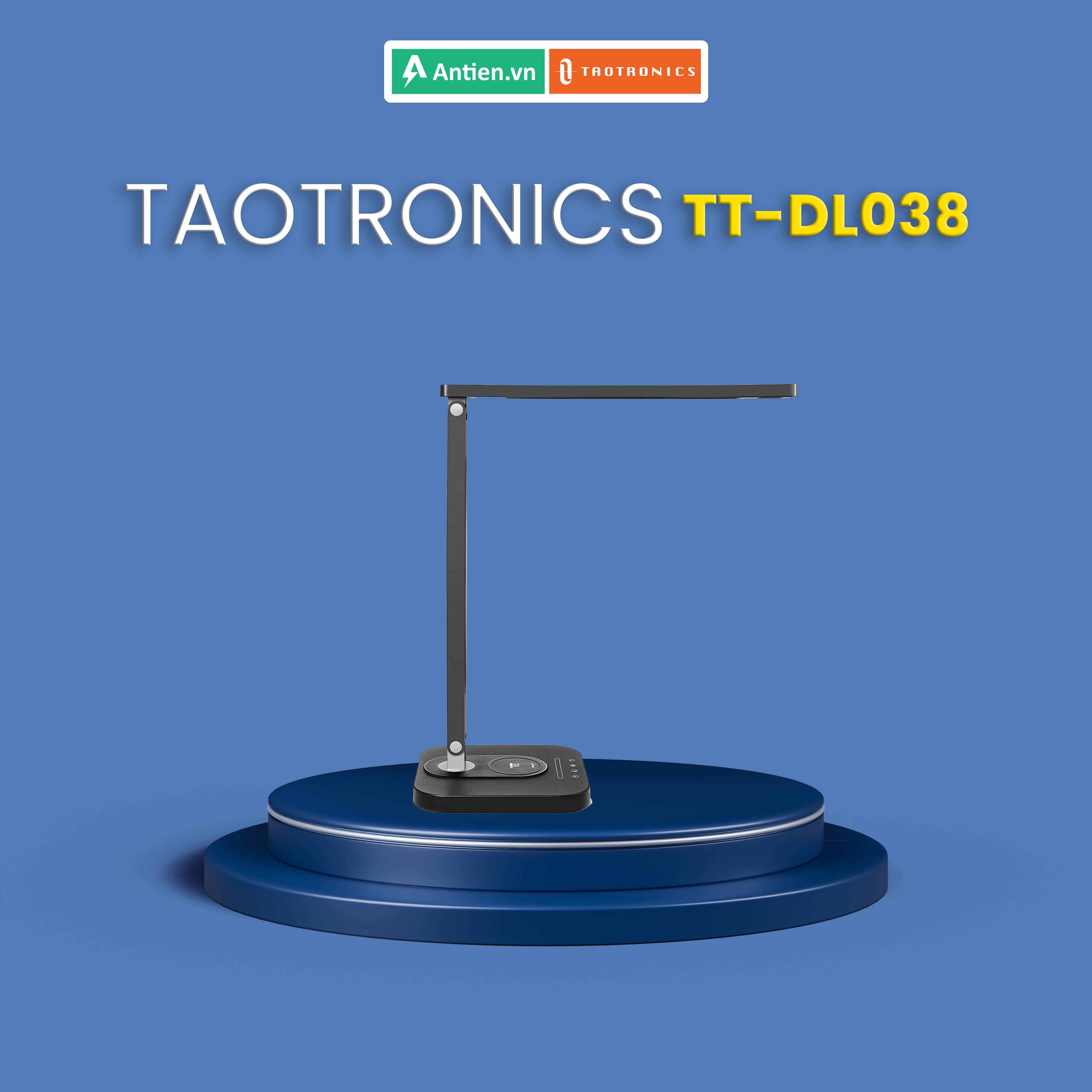 Đèn LED để bàn kiêm sạc không dây Taotronics TT-DL038