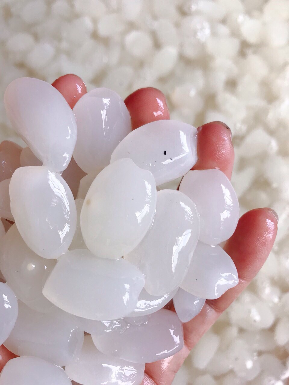 Hạt đác rim khóm(rim bằng đường phèn) hộp 500gr