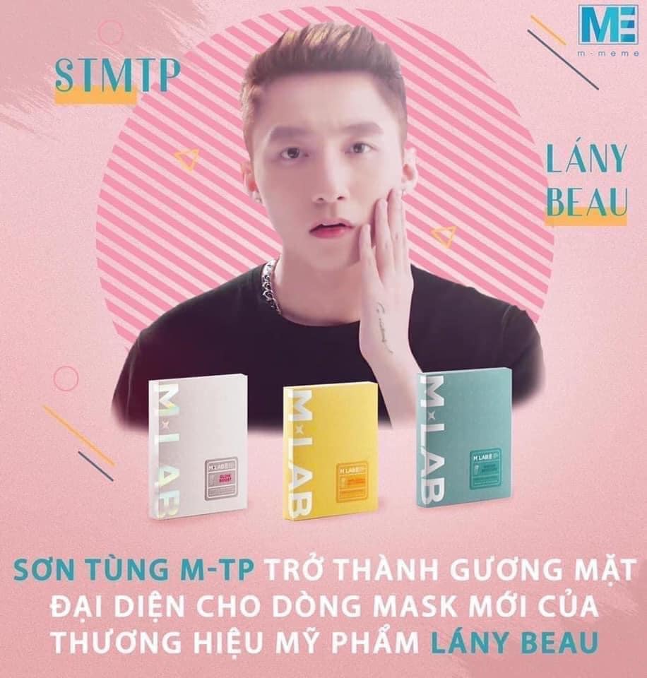 [HCM]MẶT NẠ SỢI TRE MLAB - M LAB SƠN TÙNG - HỘP 7 MIẾNG