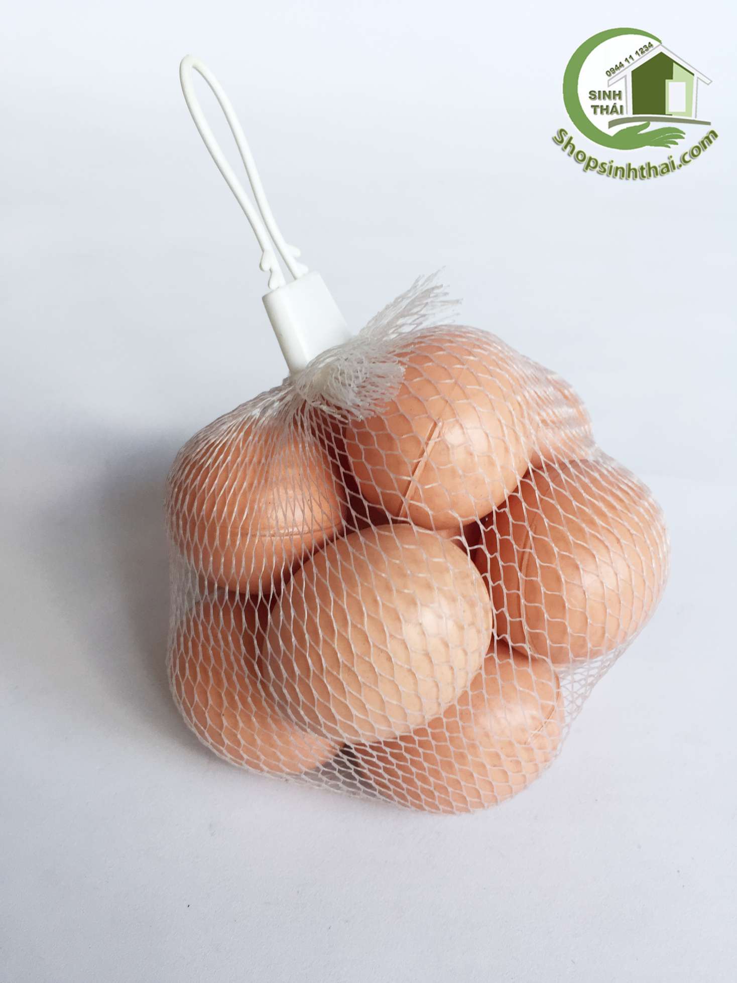 Trứng gà, trứng vịt giả - hột vịt, hột gà giả - túi 12 trái - chọn túi