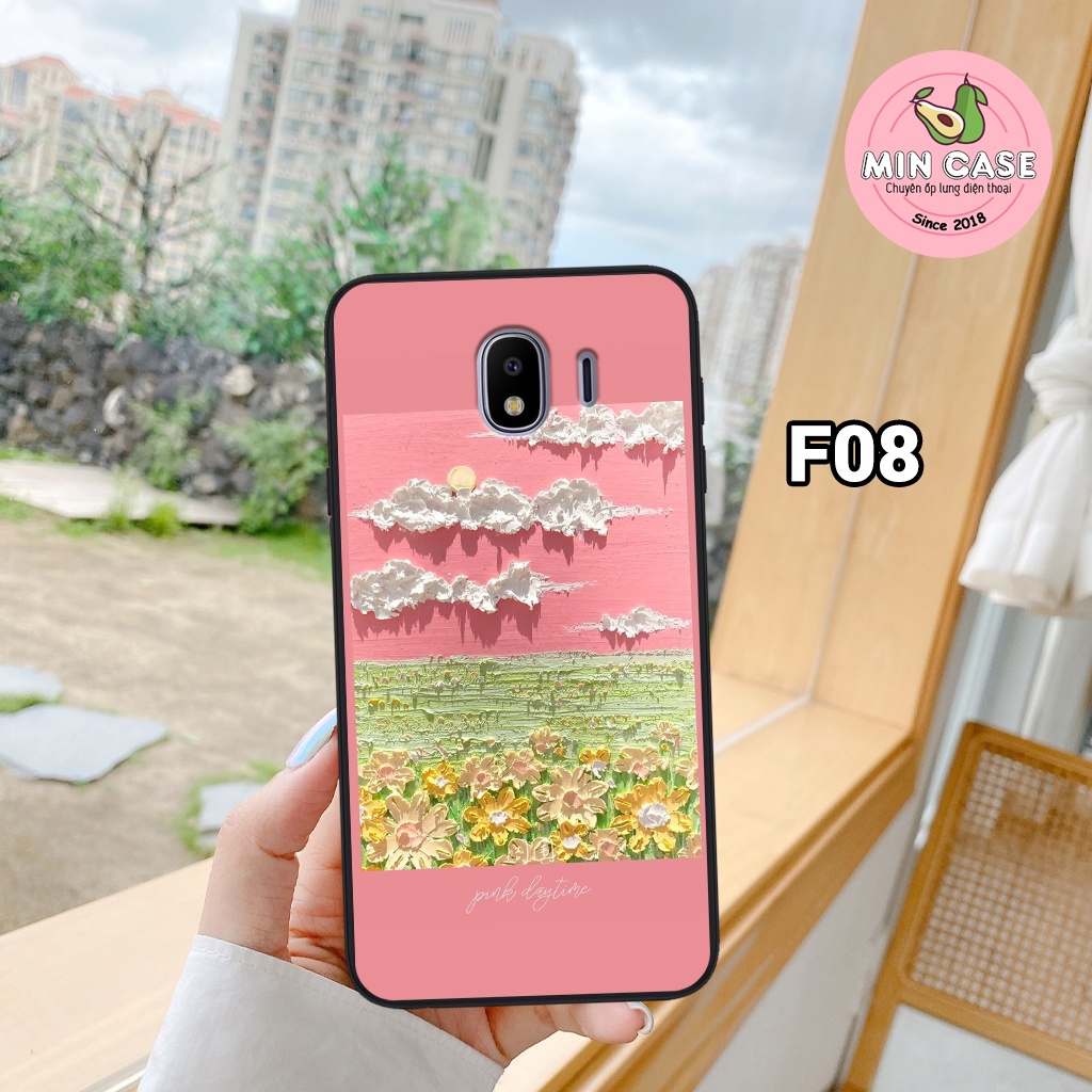 Ốp điện thoại samsung j2 pro/ j2 core/ j4 2018 - ốp lưng samsung in hình hoa vintage xinh xắn