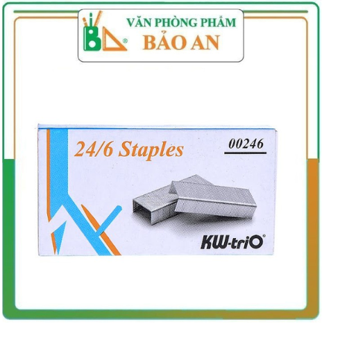 Ruột ghim - ghim dập nhỡ số 3 trio 24/6 - văn phòng phẩm bảo an