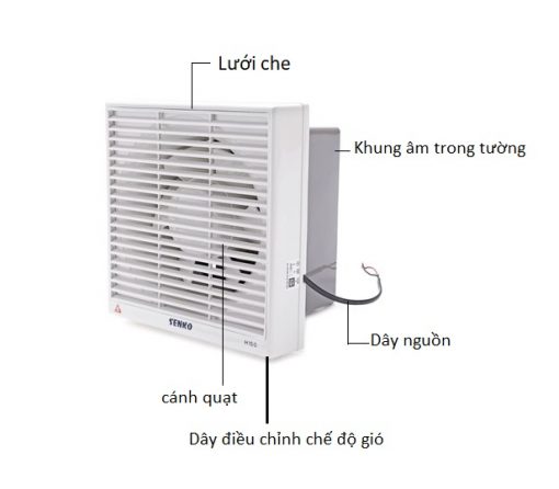 Quạt hút Senko H150 30w [Gian hàng uy tín]