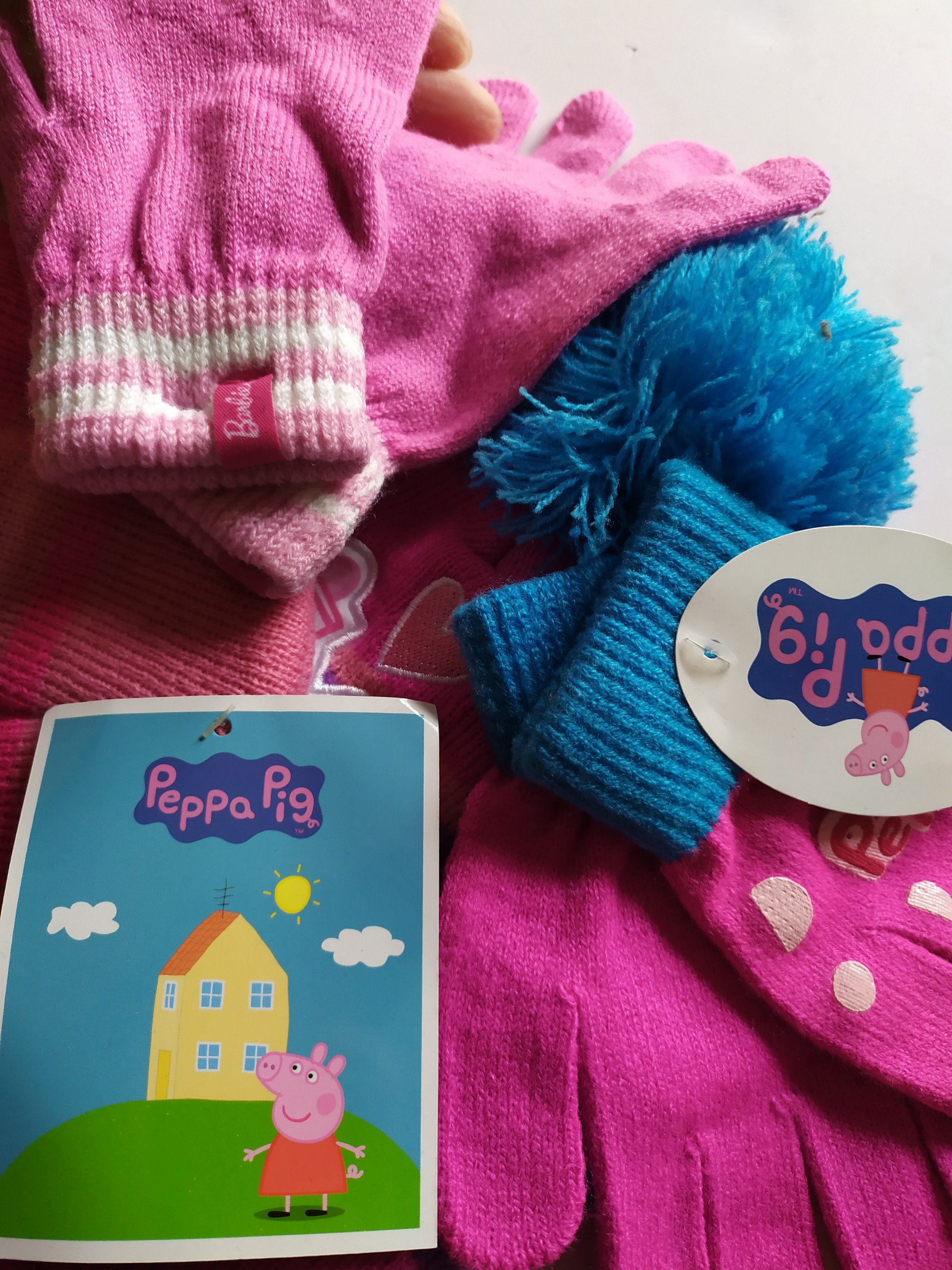 Mũ len Peppa pig dư xịn cho bé 1-4 tuổi
