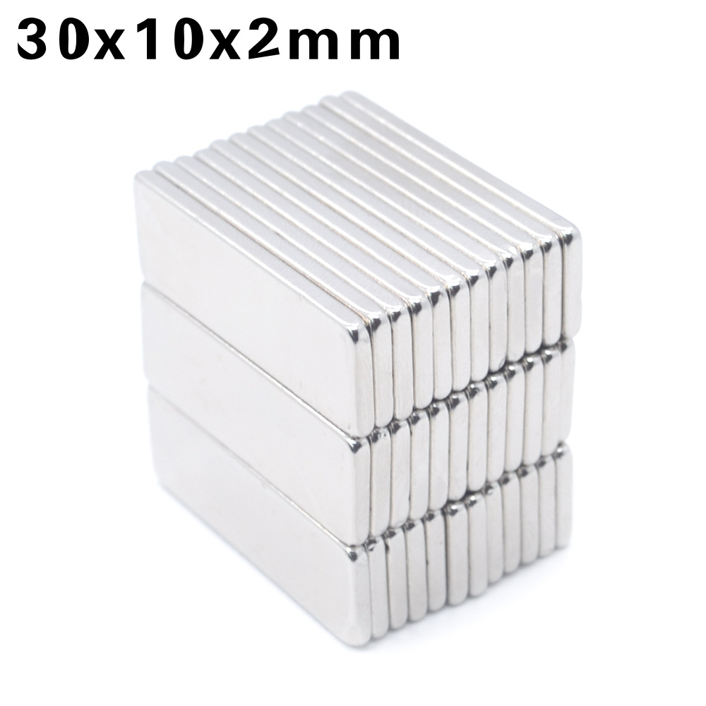 Nam châm mỏng kích thước 30x10x2mm SIÊU HÚT