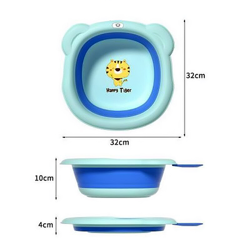 Chậu rữa mặt gấp gọn hình chú Hổ