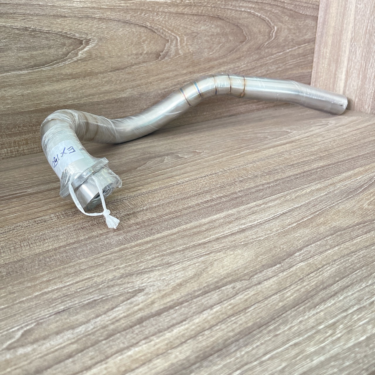Cổ pô ex 150 chất liệu inox 304 gắn bô zin