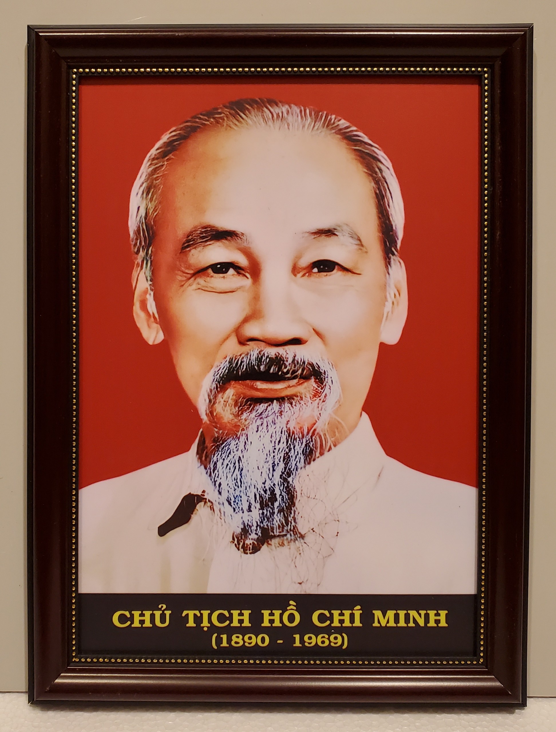 ẢNH CHÂN DUNG BÁC HỒ KÍNH YÊU- A4
