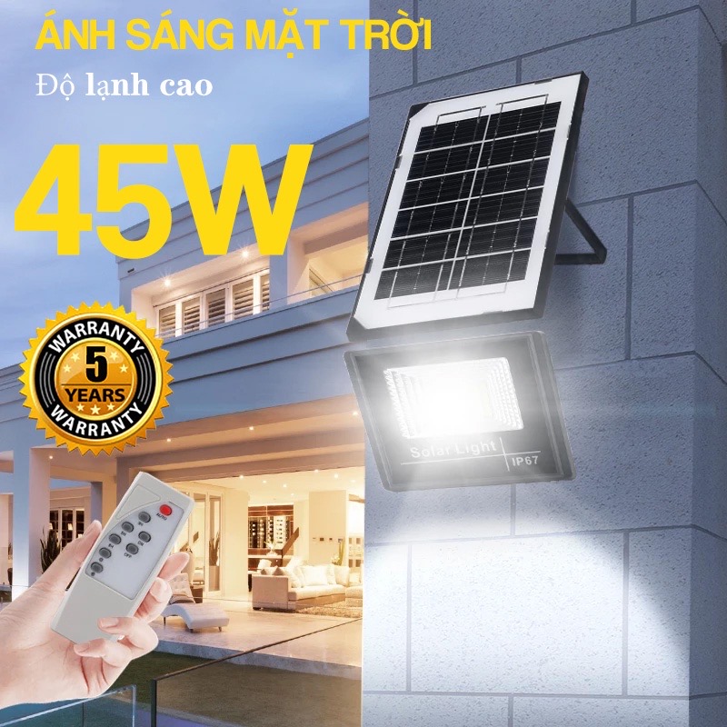 Đèn năng lượng mặt trời ngoài sân, Đèn Led năng lượng mặt trời 200W,500W Solar đèn cảm biến tự động sáng,Chip Led Siêu Sáng,Điều Khiển Từ Xa Chống Nước IP67