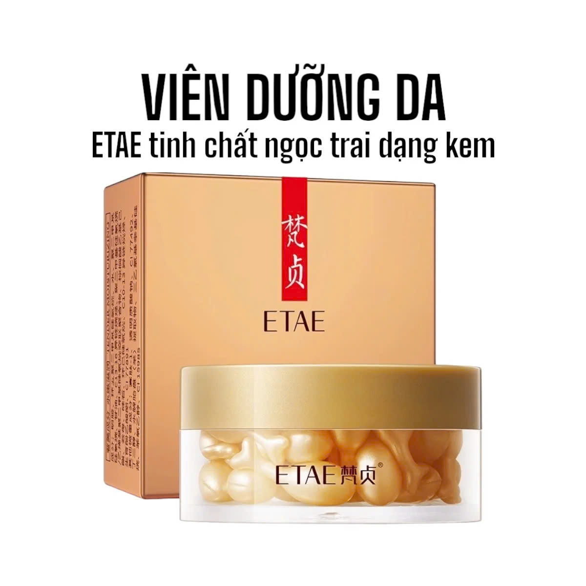 TINH CHẤT NGỌC TRAI DƯỠNG TRẮNG DA ETAE- [HỘP 30 VIÊN]