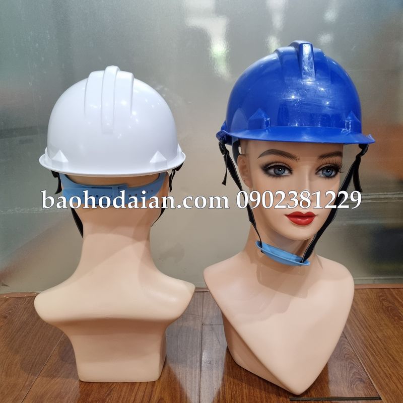 Nón bảo hộ công nhân đuôi gài N004
