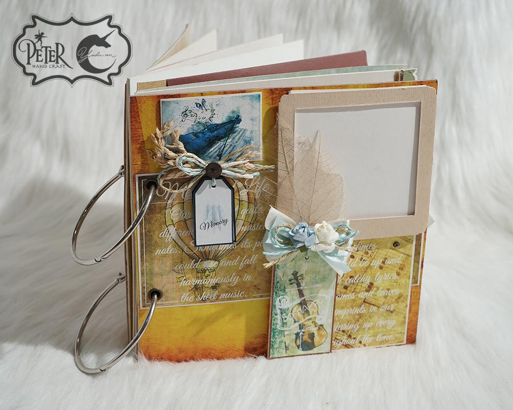 Photo Album Scrapbook DIY Handmade – 01