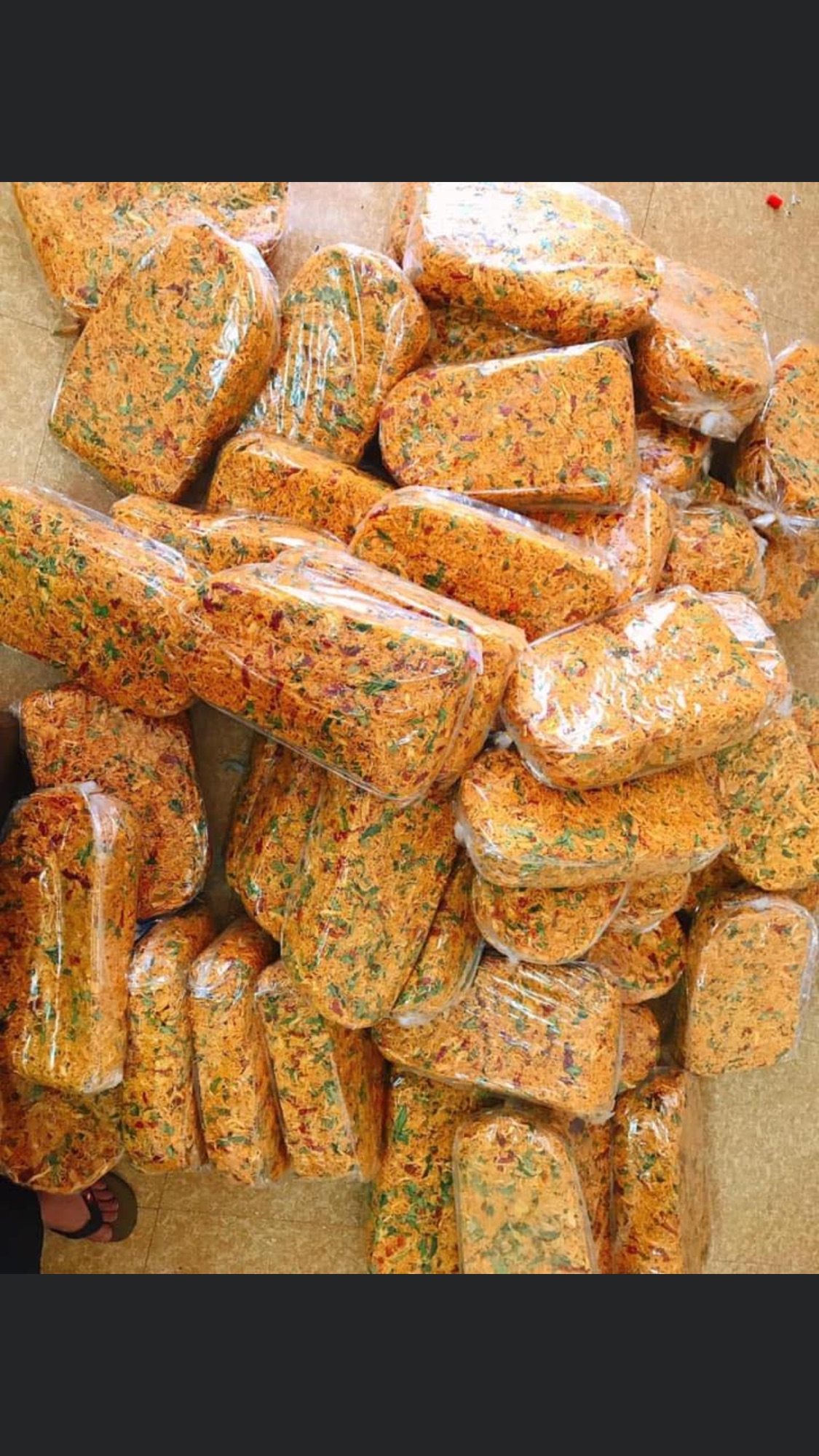 500G KHÔ GÀ LÁ CHANH