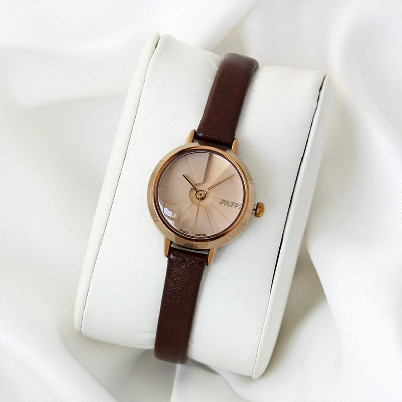 Đồng Hồ Nữ JA-979 Julius Hàn Quốc Dây Da