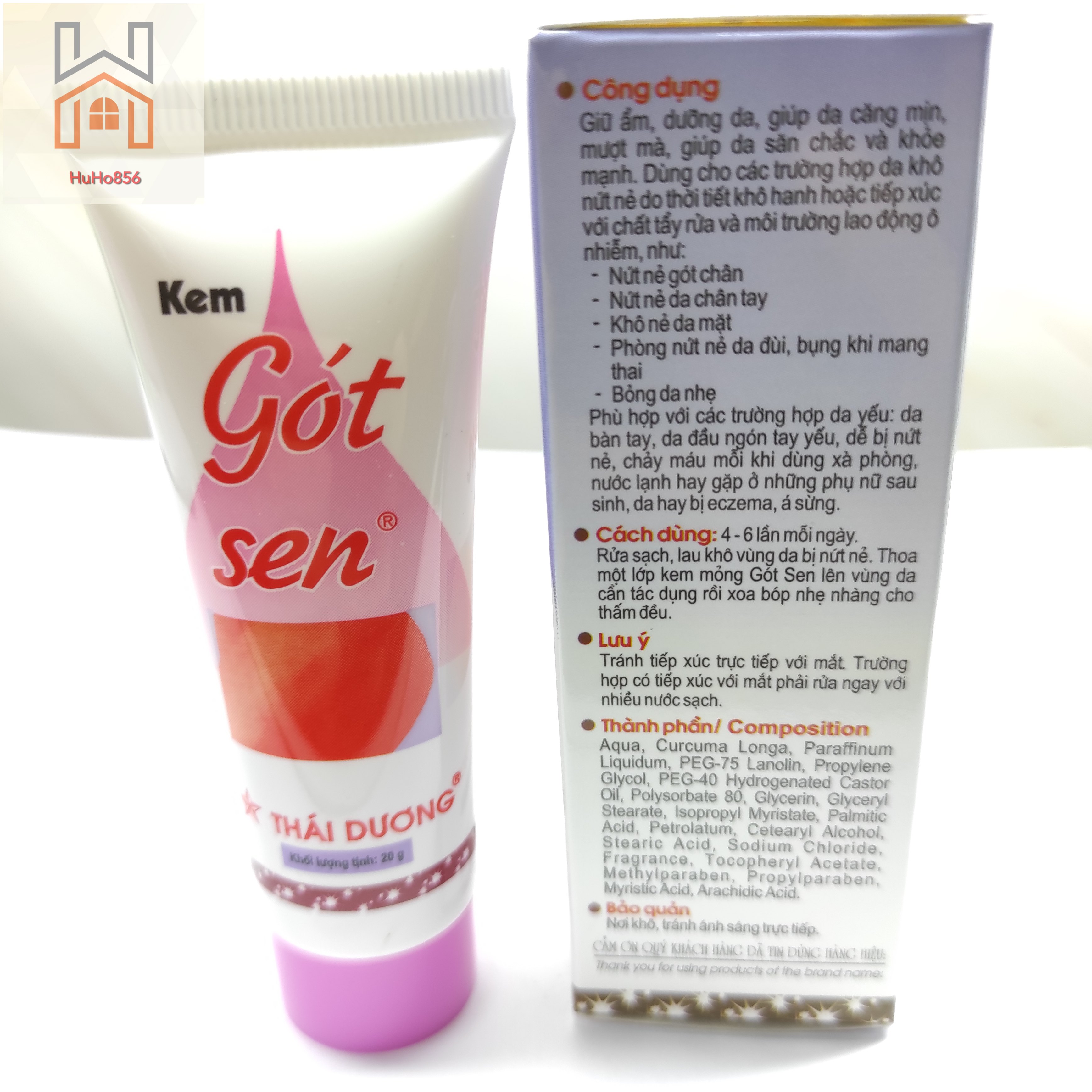 Kem Gót Sen Thái Dương -Ngừa Nứt Nẻ Gót Chân