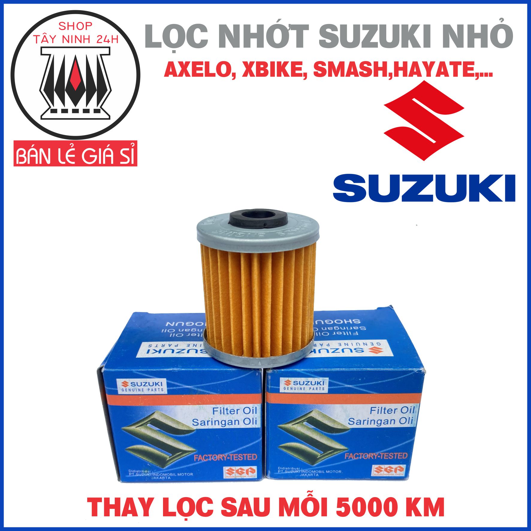 Lọc SUZUKI nhỏ AXELO XBIKE SMASH