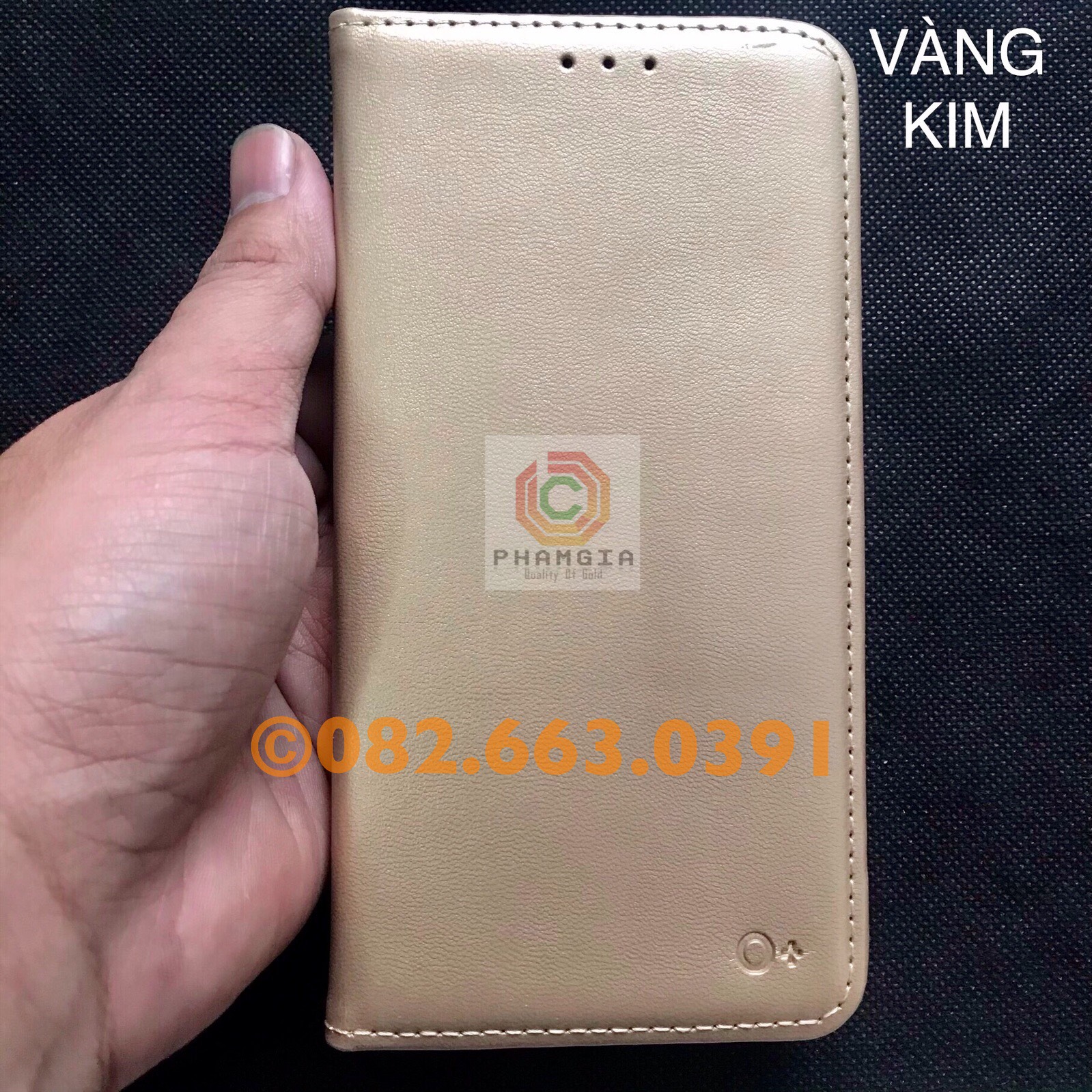 Bao da Oppo A93 chất liệu da sang trọng, có ngăn đựng thẻ siêu tiện lợi