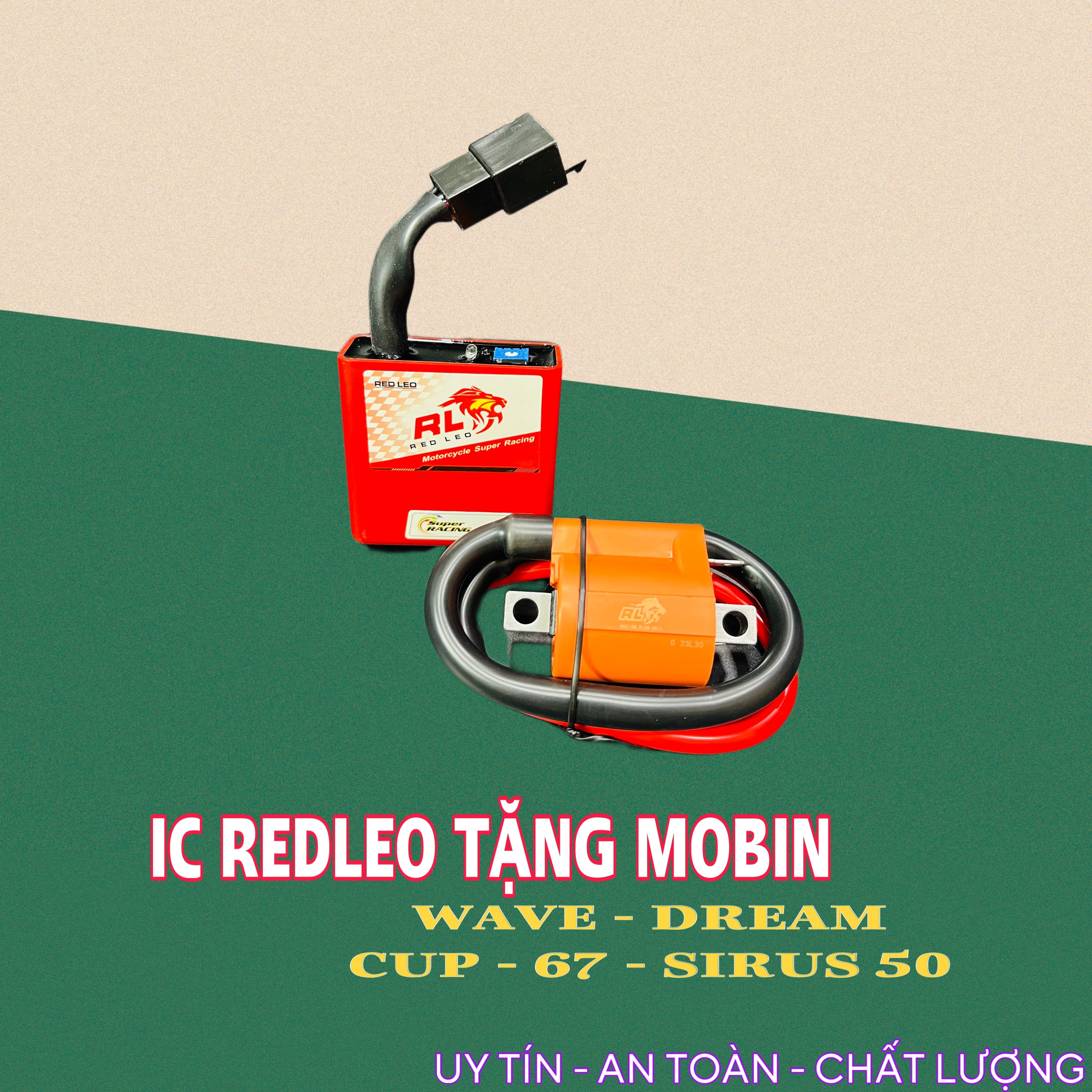 IC redleo wave, dream, CUP, 67, Sirius 50 open side turbine tassel