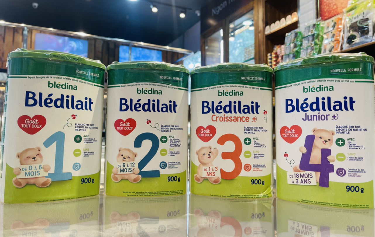 [ Mẫu mới ]Sữa bột BLEDILAIT PHÁP số 3 hộp 900g date 2025