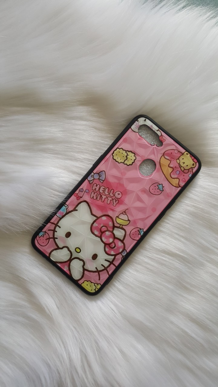 Ốp lưng 3D kim cương Doraemon Oppo F9/A5s/A12/A7/realme 2