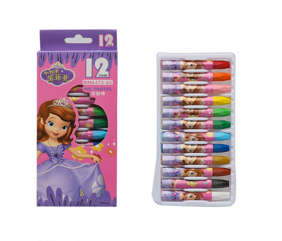 Bộ 12 bút sáp màu cho bé