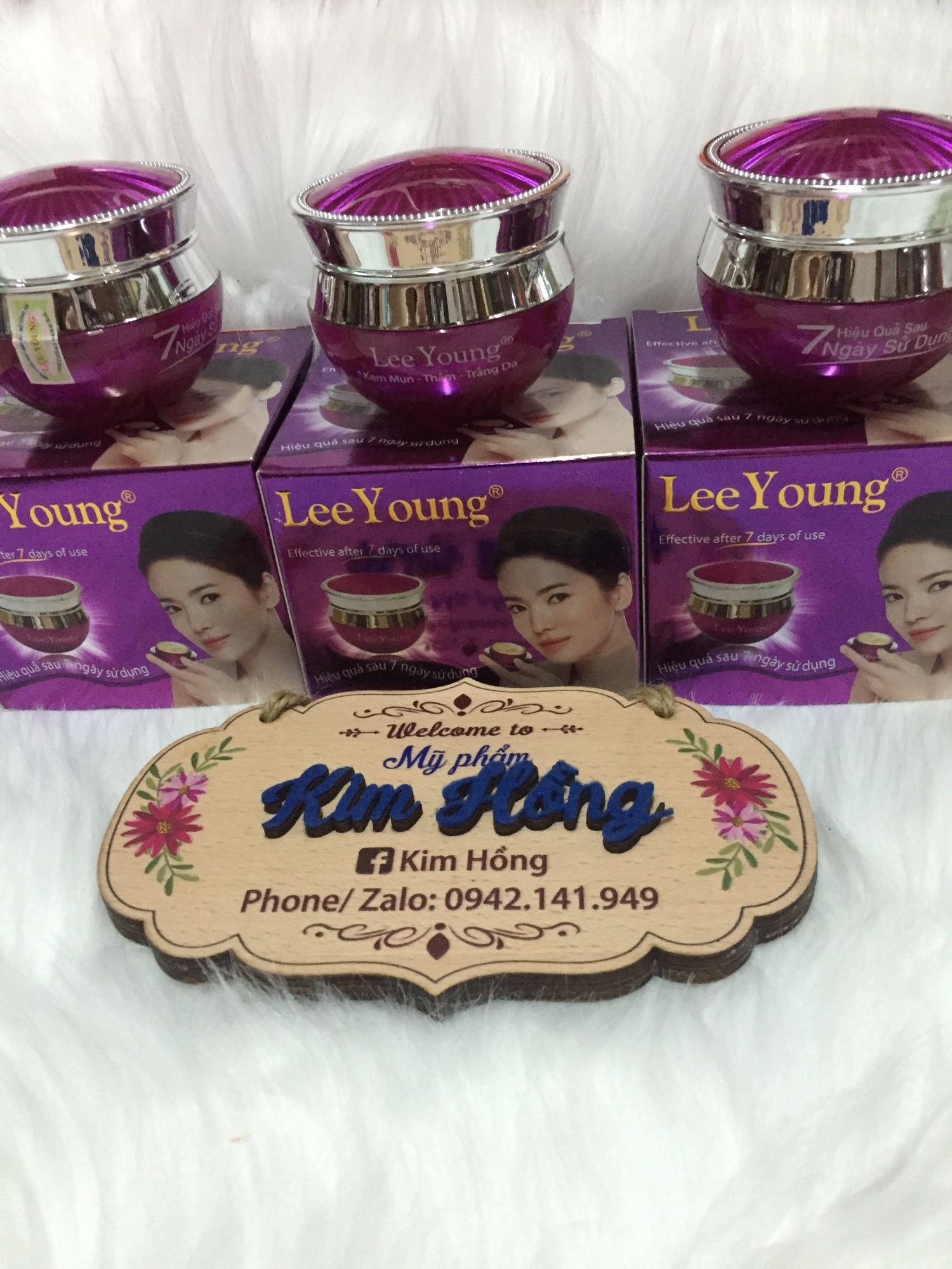 Kem lee young mụn -thâm trắng da cty kim minh vn