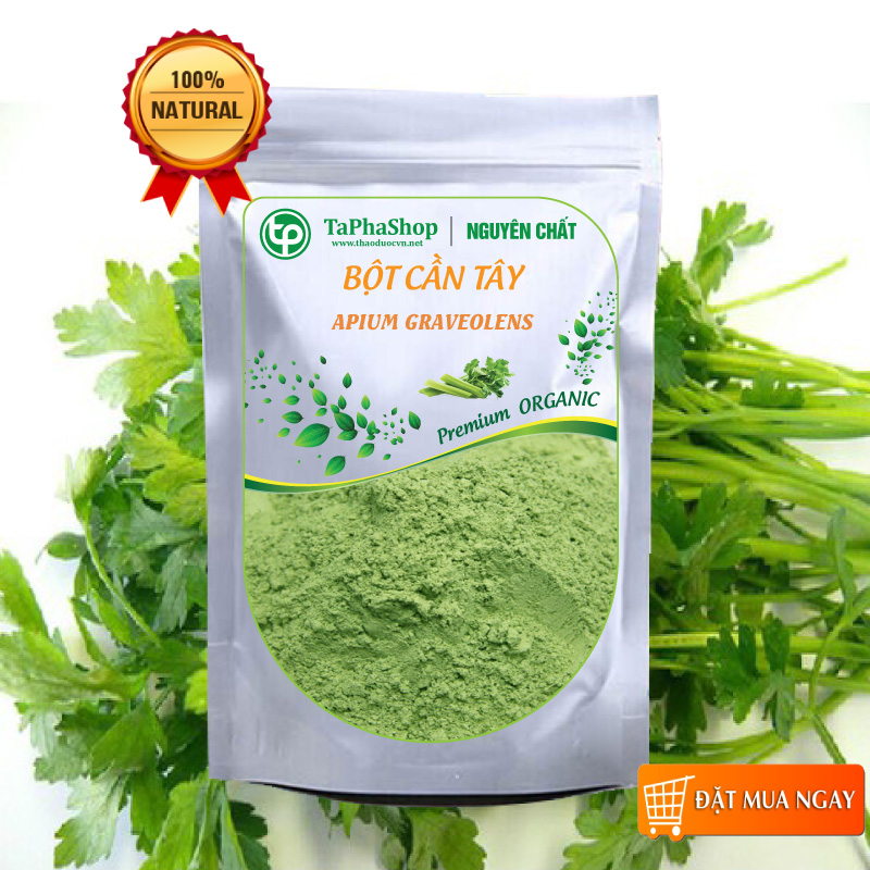 Bột cần tây nguyên chất 500g - tấn phát