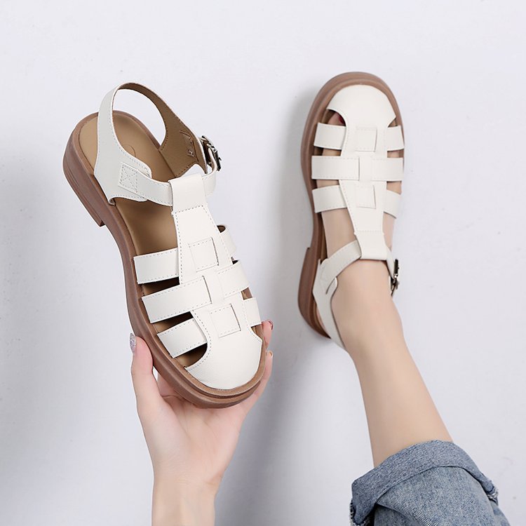 sandal Sục rọ quai cài