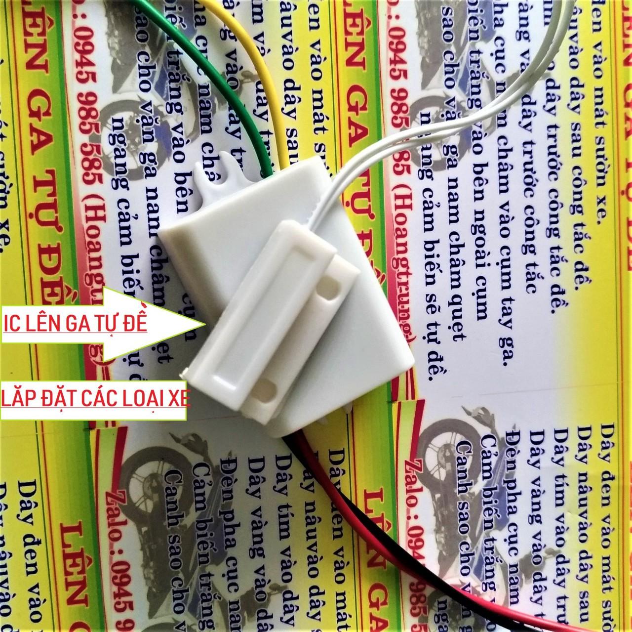 IC LÊN GA TỰ ĐỀ NỔ MÁY XE- VẶN GA NỔ MÁY , MẠCH KÉO GA TỰ ĐỀ NỔ XE , IC ĐỘ XE MÁY LÊN GA TỰ ĐỀ NỔ MÁY